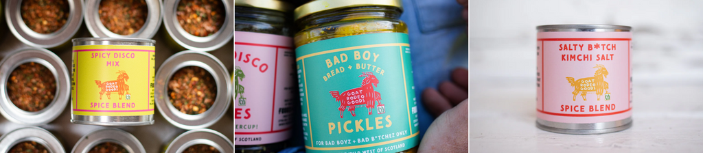 Goat Rodeo Goods: Scottish Pickles & Spice Blends