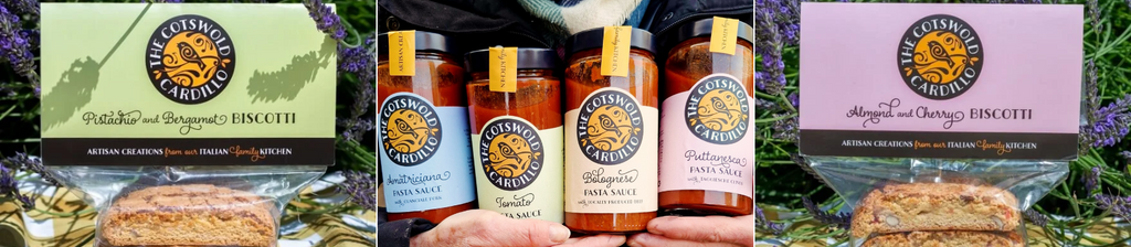 The Cotswold Cardillo: Artisan Italian Biscotti & Pasta Sauces