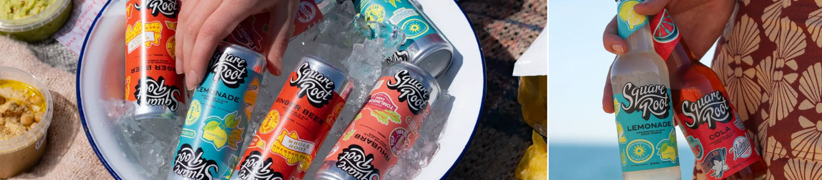 Square Root Soda Raspberry Square Root | Natural Craft Soda | Mahalo UK - Food Distributors – mahalo